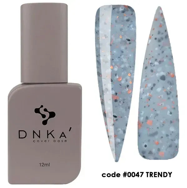RUBBER BASE FRENCH "DNKa" (cover), 12 ml #0047 Trendy - More than nail store