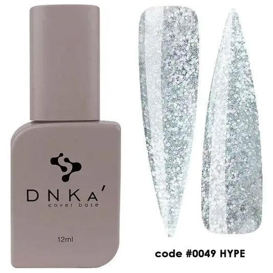 RUBBER BASE FRENCH "DNKa" (cover), 12 ml #0049 Hype - More than nail store