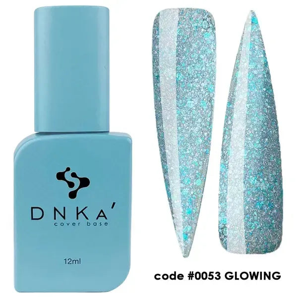RUBBER BASE FRENCH "DNKa" (cover), 12 ml #0053 Glowing - More than nail store