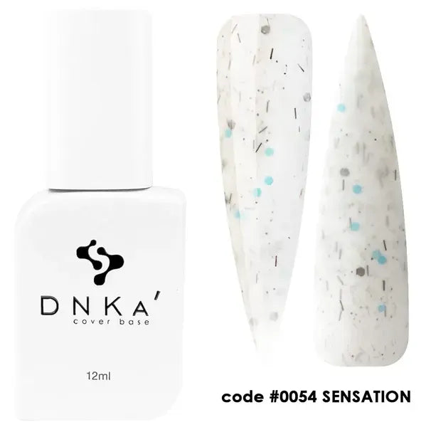 RUBBER BASE FRENCH "DNKa" (cover), 12 ml #0054 Sensation - More than nail store