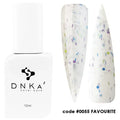 RUBBER BASE FRENCH "DNKa" (cover), 12 ml #0055 Favourite - More than nail store