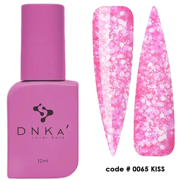 RUBBER BASE FRENCH "DNKa" (cover), 12 ml #0065 Kiss - More than nail store