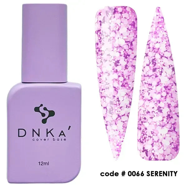 RUBBER BASE FRENCH "DNKa" (cover), 12 ml #0066 Serenity - More than nail store