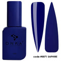 RUBBER BASE FRENCH "DNKa" (cover), 12 ml #0071 Saphire - More than nail store