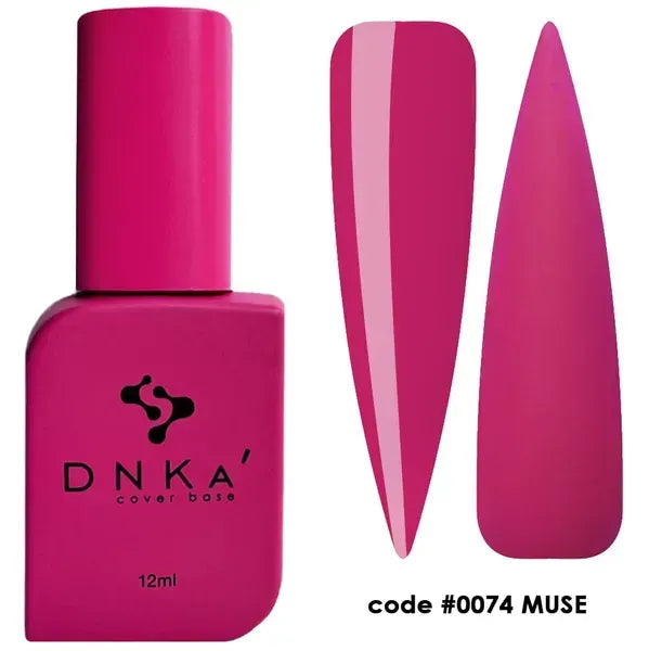 RUBBER BASE FRENCH "DNKa" (cover), 12 ml #0074 Muse - More than nail store