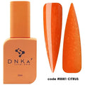 RUBBER BASE FRENCH "DNKa" (cover), 12 ml #0081 Citrus - More than nail store