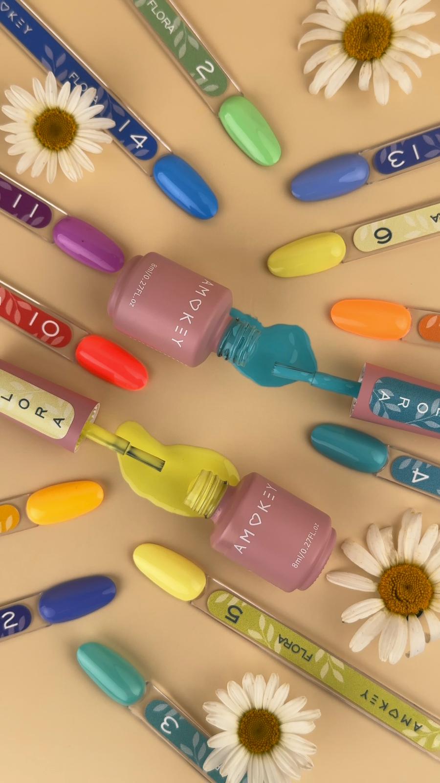 Esmalte en gel DE LA RO FLORA 03 12 ML