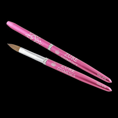 Pincel para ACRILICO #12 punta redonda ZURE COSMETICS