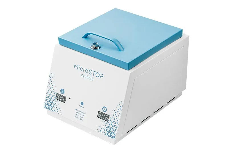 Esterilizador Horno de Calor Seco OPTIMAL MICROSTOP — 5 Bolsas Bajo pedido. - More than nail store