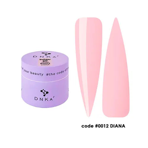 BUILDER GEL "DNKa", 15ml #0012 Diana