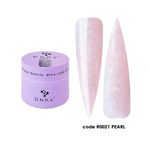 BUILDER GEL "DNKa", 15ml #0021 Pearl