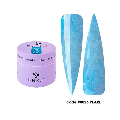 BUILDER GEL "DNKa", 15ml #0026 Pearl