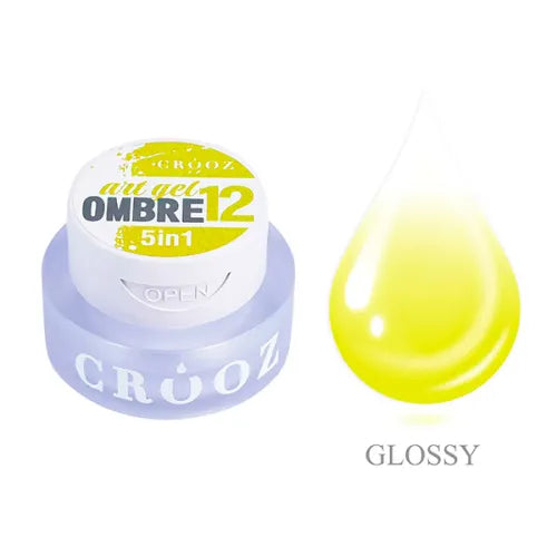 Crooz 5 in 1 Gel Paint Art Gel Ombre 12 3 ml