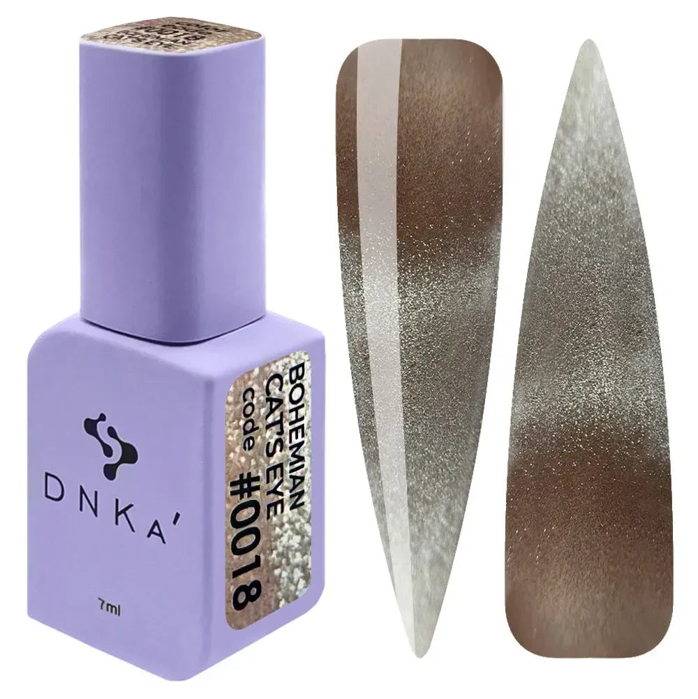 Color Gel Polish Cat Eye Bohemian DNKa #0018 7 ml