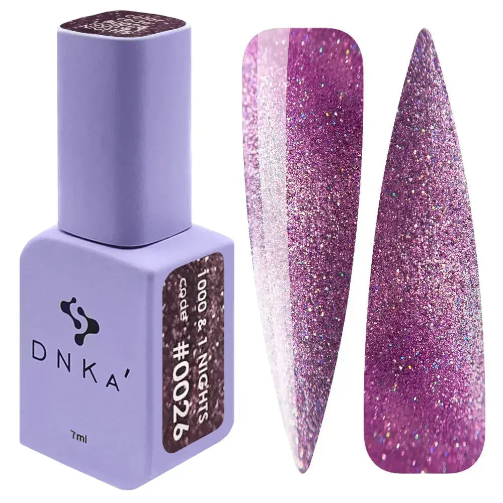 Color Gel Polish Cat Eye 1000 & 1 Nights DNKa #0026 7 ml