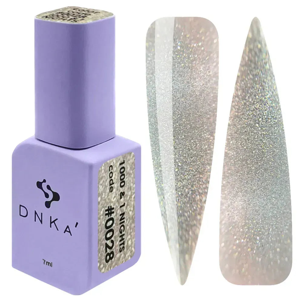 Color Gel Polish Cat Eye 1000 & 1 Nights DNKa #0028 7 ml