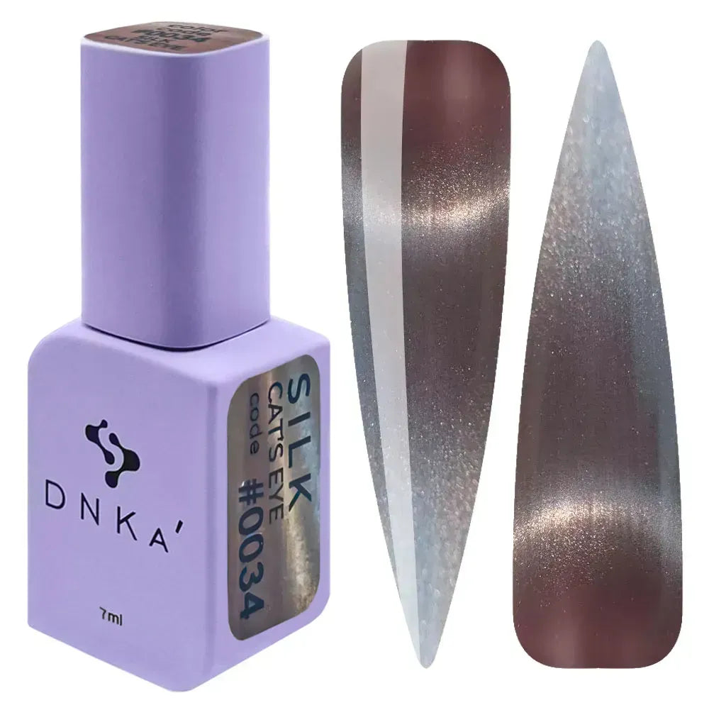 Color Gel Polish Cat Eye Silk DNKa #0034 7 ml