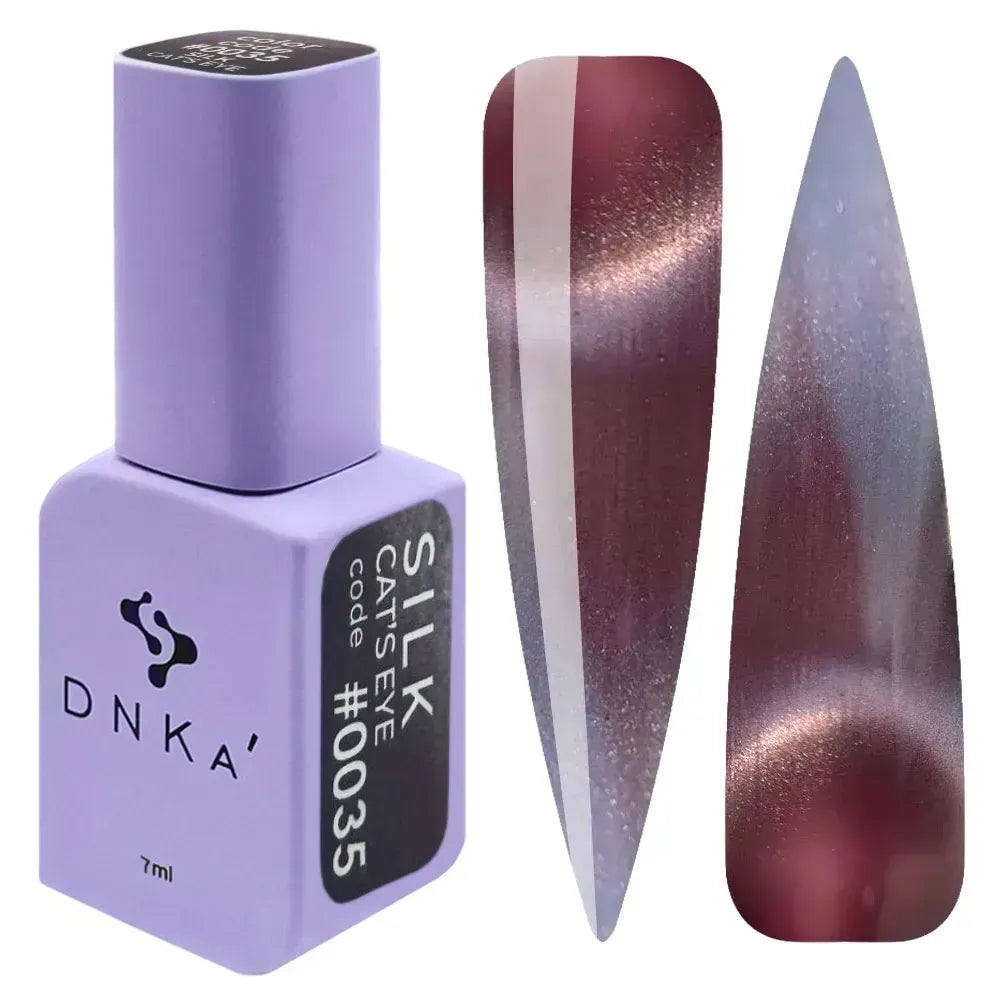 Color Gel Polish Cat Eye Silk DNKa #0035 7 ml