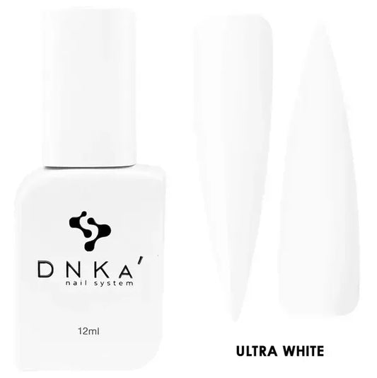 COLOR GEL POLISH "DNKa", 12 ml ULTRA WHITE - More than nail store