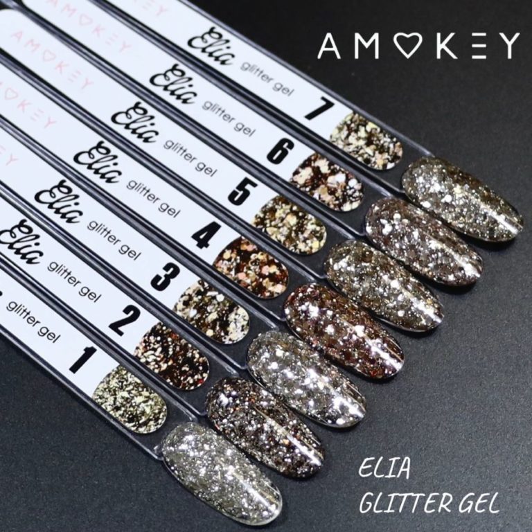 GLITTER GEL ELIA 07 - AMOKEY - More than nail store