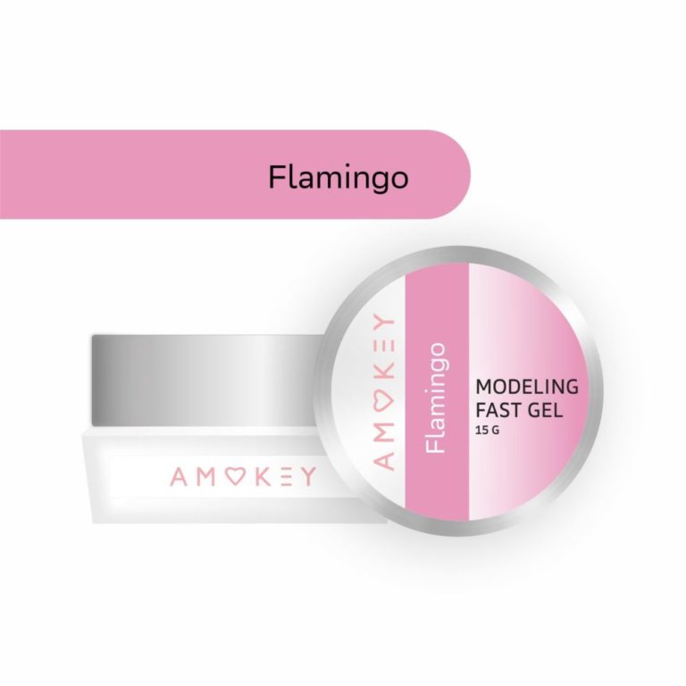 Gel modelador monofásico Fast Gel Flamingo - 30g DE LA RO