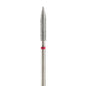 Fresa/Broca de diamante, forma de bala alargada roja 3.1 - More than nail store