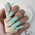 DE LA RO Polygel Bubble Gum 03 aplicado en uñas