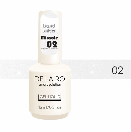 Polygel líquido Milagro 02 – 15ml DELARO