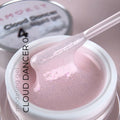 Gel Cloud Dancer Liquid 04 DE LA RO textura con shimmer