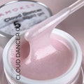 Gel Cloud Dancer Liquid 05 DE LA RO textura con shimmer