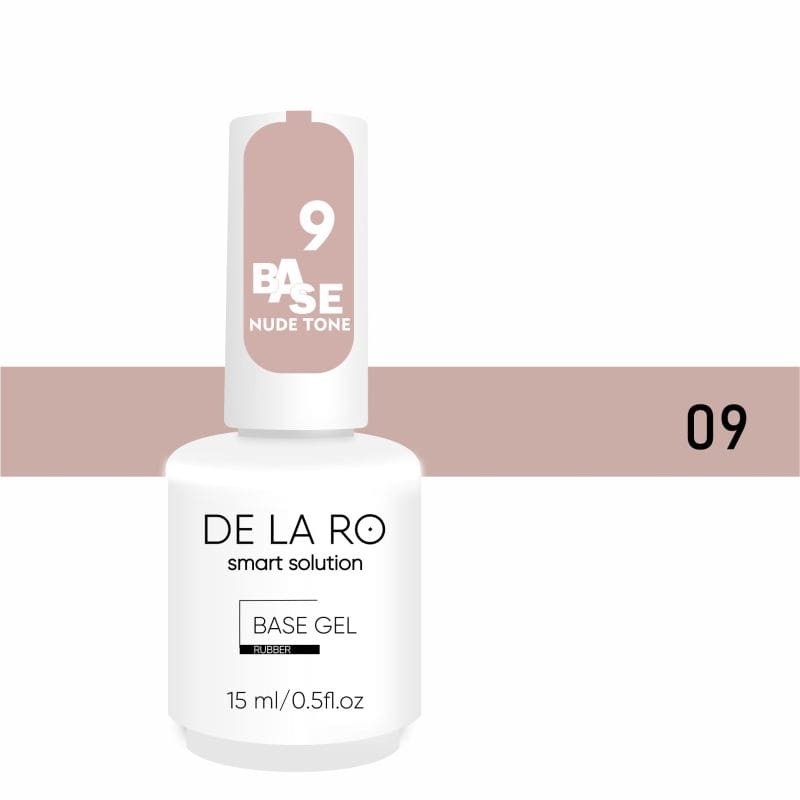 Base Nude Tone DE LA RO 09 aplicada