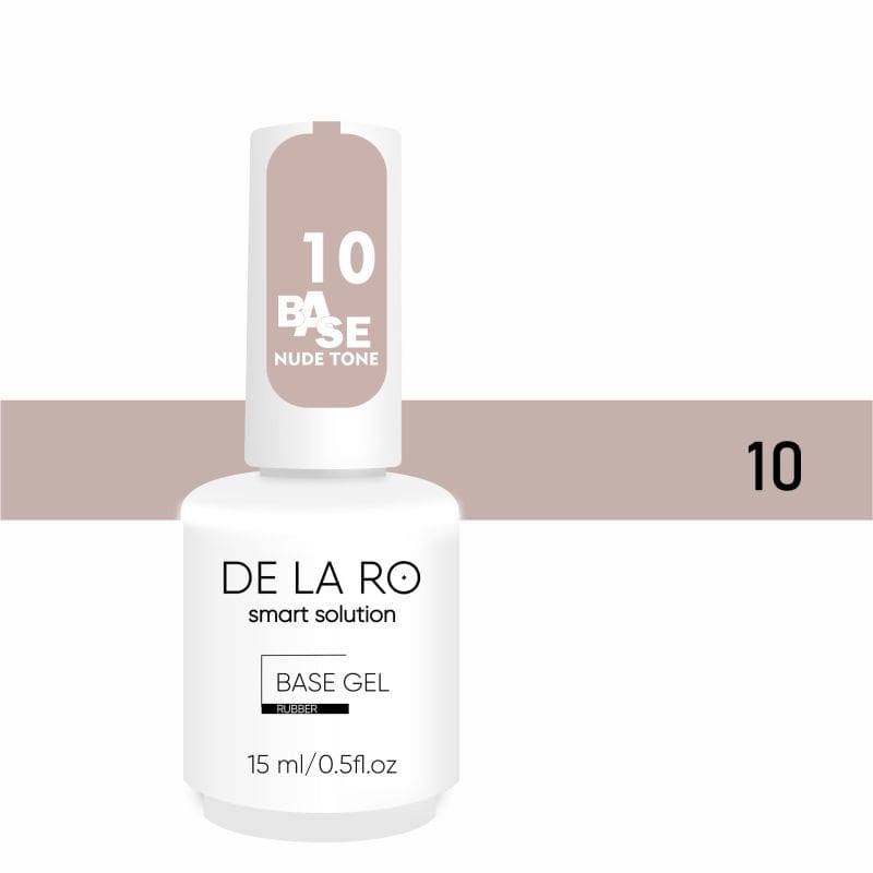 Base Nude Tone DE LA RO 10 aplicada