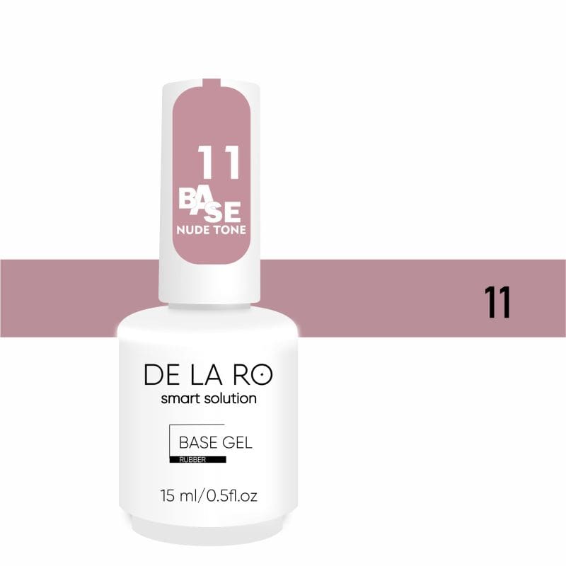 Base Nude Tone DE LA RO 11 aplicada