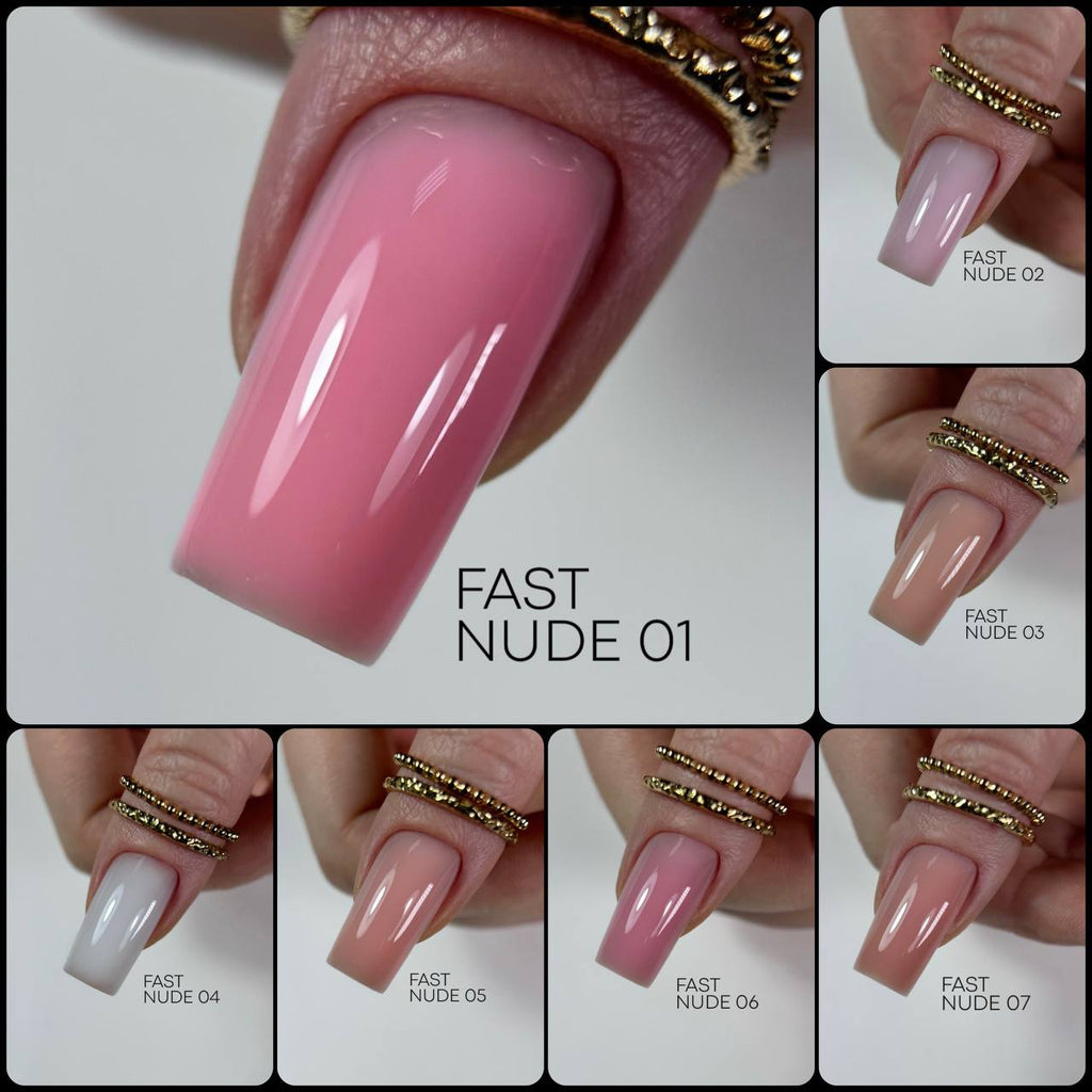 Gel modelador monofásico Fast Nude Gel 02 – 30g AMOKEY - More than nail store