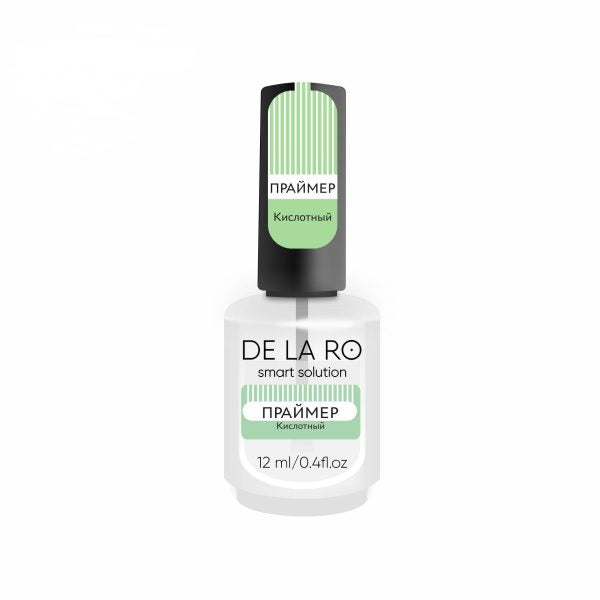 DE LA RO Primer Ácido 12 ml — Preparador Profesional Uñas Adherencia Máxima