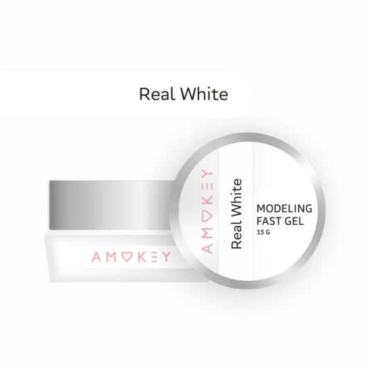 Gel de modelado monofásico Fast Gel Real White - 30 g DE LA RO