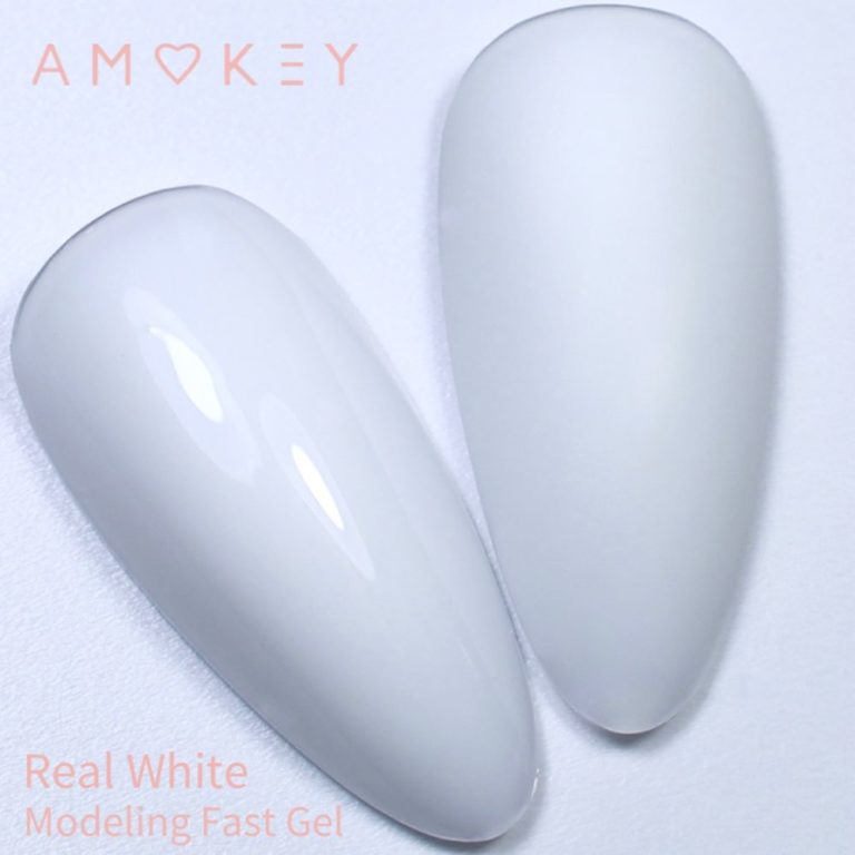 Gel de modelado monofásico Fast Gel Real White - 30 g DE LA RO - More than nail store