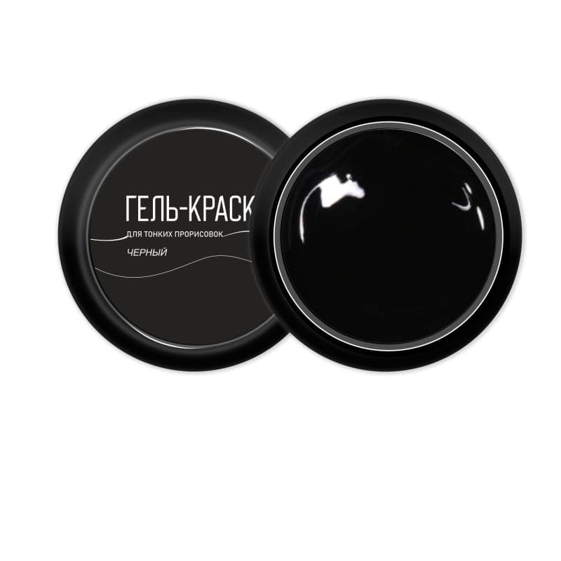 Gel Paint negro DE LA RO 7 g